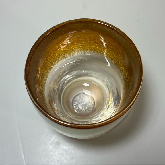 Two Glassy Baby Stay Gold Votive Holders - Picture 6 of 16